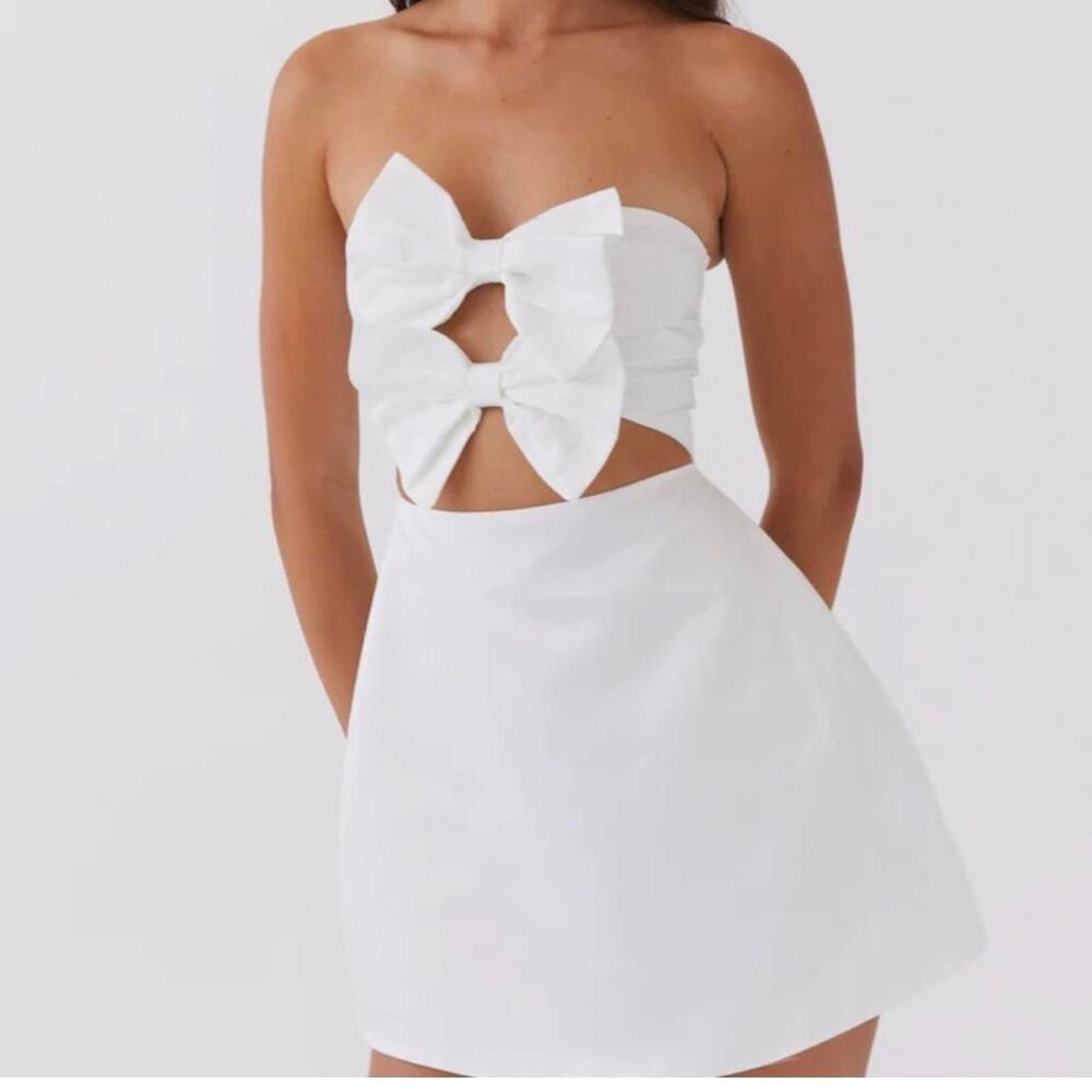NWT Peppermayo Girl Crush Bow Dress Size 10